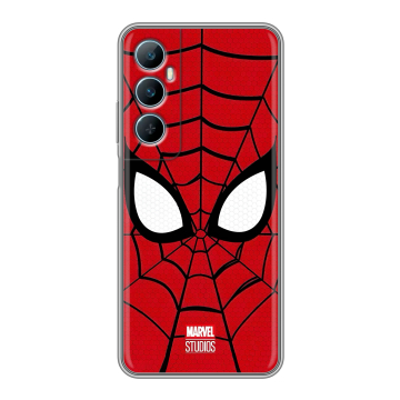 Силиконовый чехол на Realme C65 с принтом человек паук spiderman