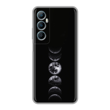 Силиконовый чехол на Realme C65 с принтом женский Силиконовый чехол на Realme C65 с принтом женский