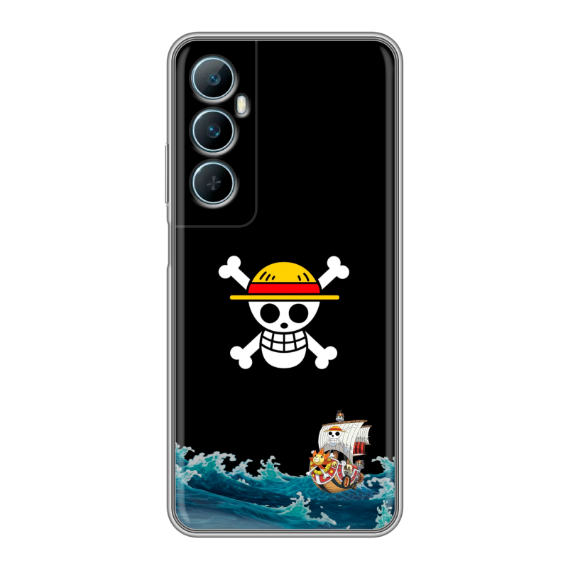 Силиконовый чехол на Realme C65 с принтом One Piece Ван Пис Силиконовый чехол на Realme C65 с принтом One Piece Ван Пис