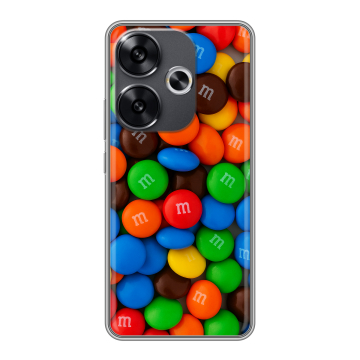Силиконовый чехол на Xiaomi Redmi Turbo 3 с принтом Конфеты Силиконовый чехол на Xiaomi Redmi Turbo 3 с принтом Конфеты