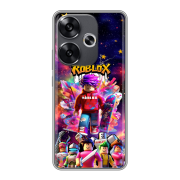 Силиконовый чехол на Xiaomi Redmi Turbo 3 с принтом Roblox Роблокс Силиконовый чехол на Xiaomi Redmi Turbo 3 с принтом Roblox Роблокс