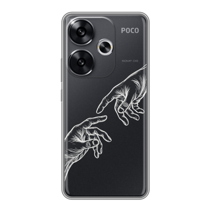 Силиконовый чехол на Xiaomi Redmi Turbo 3 с принтом Сотворение мира Силиконовый чехол на Xiaomi Redmi Turbo 3 с принтом Сотворение мира