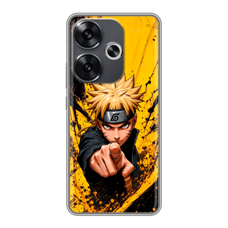 Силиконовый чехол на Xiaomi Redmi Turbo 3 с принтом Naruto Наруто Силиконовый чехол на Xiaomi Redmi Turbo 3 с принтом Naruto Наруто