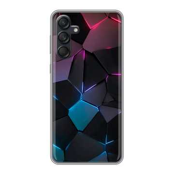 Силиконовый чехол на Samsung Galaxy M55 с принтом Геометрия неона Силиконовый чехол на Samsung Galaxy M55 с принтом Геометрия неона