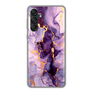 Силиконовый чехол на Samsung Galaxy M55 с принтом Мрамор
