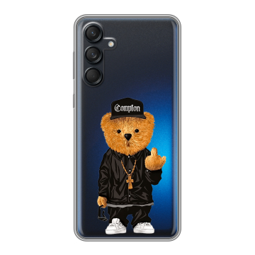 Силиконовый чехол на Samsung Galaxy M55 с принтом Мишка