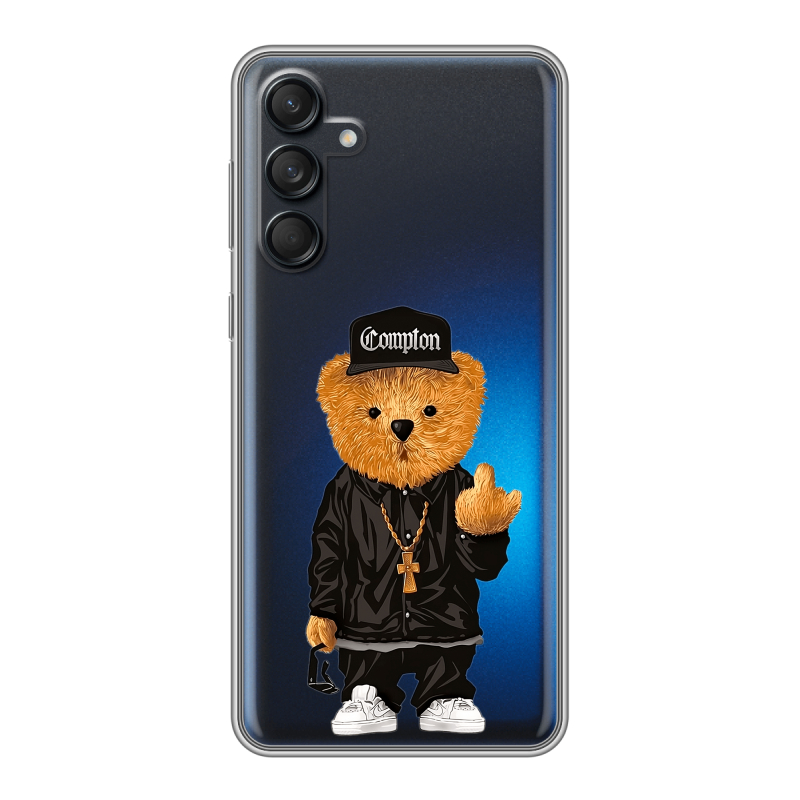 Силиконовый чехол на Samsung Galaxy M55 с принтом Мишка Силиконовый чехол на Samsung Galaxy M55 с принтом Мишка