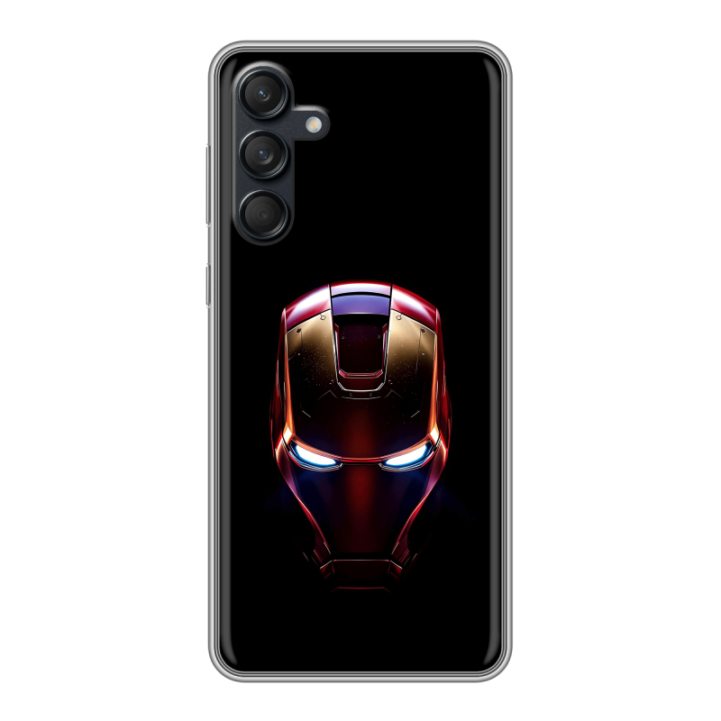 Силиконовый чехол на Samsung Galaxy M55 с принтом IronMan Железный человек Силиконовый чехол на Samsung Galaxy M55 с принтом IronMan Железный человек