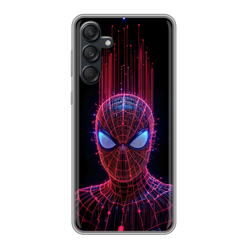 Силиконовый чехол на Samsung Galaxy M55 с принтом Spiderman Человек паук Силиконовый чехол на Samsung Galaxy M55 с принтом Spiderman Человек паук