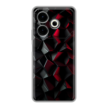 Силиконовый чехол на Tecno Pova 6 Neo с принтом Абстракция Силиконовый чехол на Tecno Pova 6 Neo с принтом Абстракция