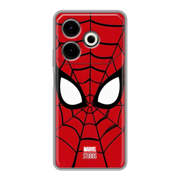 Силиконовый чехол на Tecno Pova 6 Neo с принтом человек паук spiderman Силиконовый чехол на Tecno Pova 6 Neo с принтом человек паук spiderman