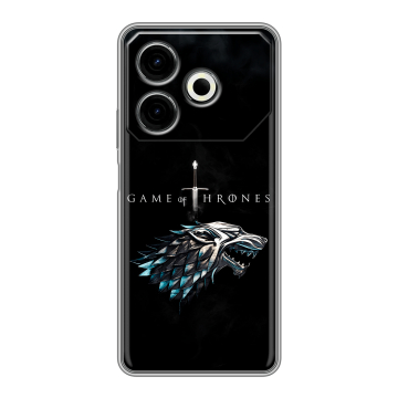 Силиконовый чехол на Tecno Pova 6 Neo с принтом Игра Престолов Game Thrones Силиконовый чехол на Tecno Pova 6 Neo с принтом Игра Престолов Game Thrones