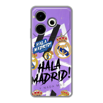 Силиконовый чехол на Tecno Pova 6 Neo с принтом Real Madrid Реал Мадрид Силиконовый чехол на Tecno Pova 6 Neo с принтом Real Madrid Реал Мадрид