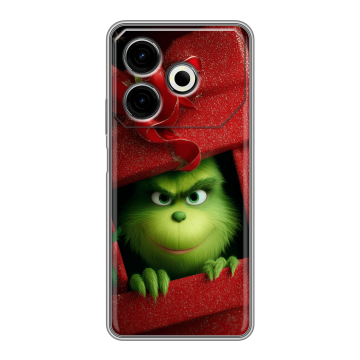 Силиконовый чехол на Tecno Pova 6 Neo с принтом Новый год