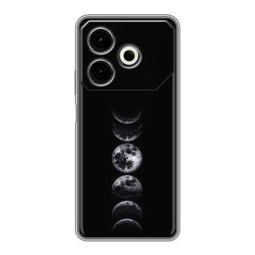 Силиконовый чехол на Tecno Pova 6 Neo с принтом женский Силиконовый чехол на Tecno Pova 6 Neo с принтом женский