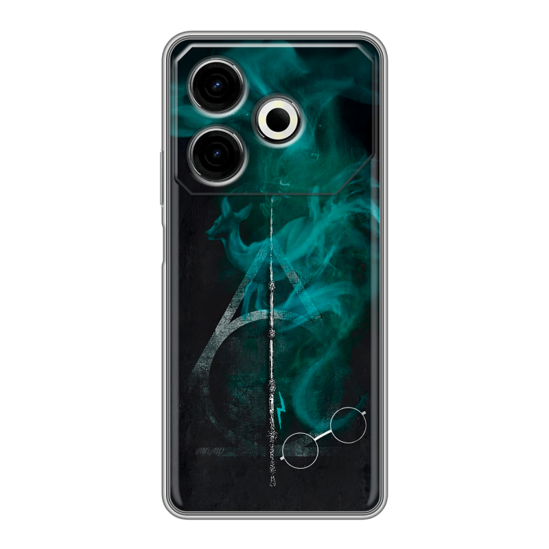 Силиконовый чехол на Tecno Pova 6 Neo с принтом Гарри Поттер Harry Potter Силиконовый чехол на Tecno Pova 6 Neo с принтом Гарри Поттер Harry Potter