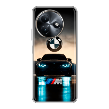 Силиконовый чехол на Itel S24 с принтом БМВ BMW