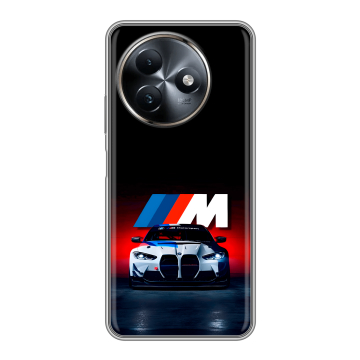 Силиконовый чехол на Itel S24 с принтом БМВ BMW