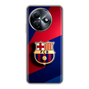 Силиконовый чехол на Itel S24 с принтом Барселона Barcelona