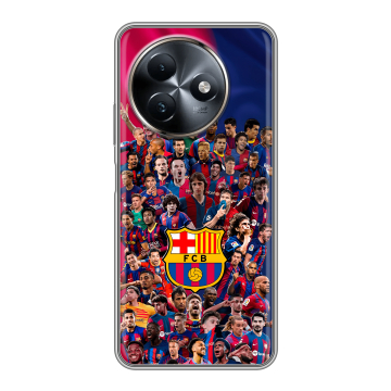 Силиконовый чехол на Itel S24 с принтом Барселона Barcelona Силиконовый чехол на Itel S24 с принтом Барселона Barcelona