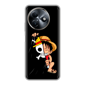 Силиконовый чехол на Itel S24 с принтом One Piece Ван Пис