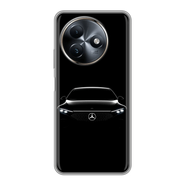 Силиконовый чехол на Itel S24 с принтом Mercedes Мерседес Силиконовый чехол на Itel S24 с принтом Mercedes Мерседес