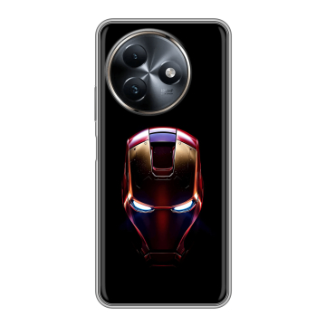 Силиконовый чехол на Itel S24 с принтом IronMan Железный человек Силиконовый чехол на Itel S24 с принтом IronMan Железный человек