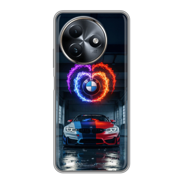 Силиконовый чехол на Itel S24 с принтом BMW БМВ Силиконовый чехол на Itel S24 с принтом BMW БМВ