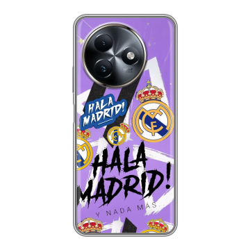 Силиконовый чехол на Itel S24 с принтом Real Madrid Реал Мадрид Силиконовый чехол на Itel S24 с принтом Real Madrid Реал Мадрид