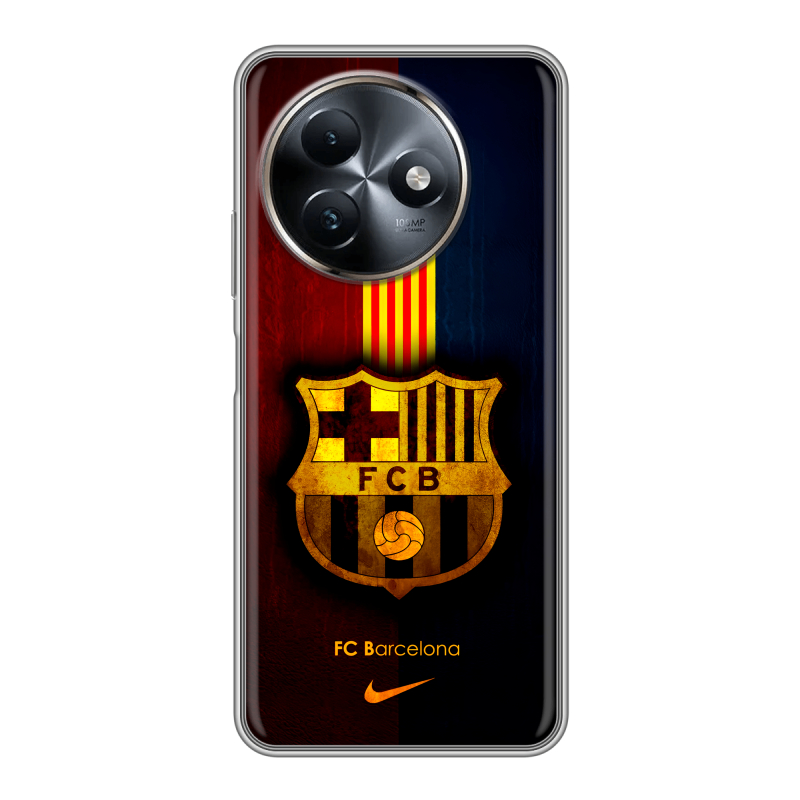 Силиконовый чехол на Itel S24 с принтом Барселона Barcelona Силиконовый чехол на Itel S24 с принтом Барселона Barcelona