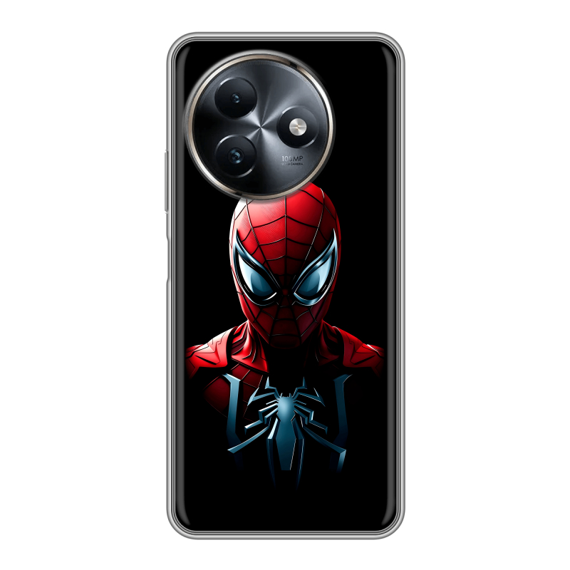 Силиконовый чехол на Itel S24 с принтом Spiderman Человек паук Силиконовый чехол на Itel S24 с принтом Spiderman Человек паук
