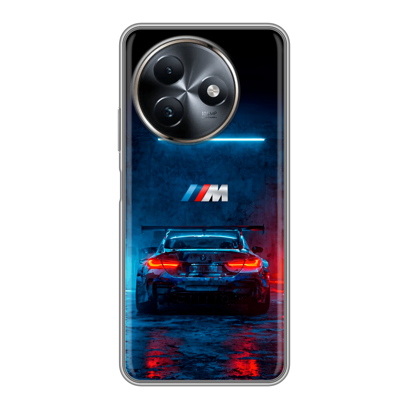 Силиконовый чехол на Itel S24 с принтом BMW БМВ Силиконовый чехол на Itel S24 с принтом BMW БМВ
