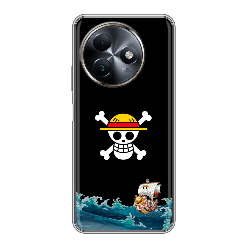 Силиконовый чехол на Itel S24 с принтом One Piece Ван Пис Силиконовый чехол на Itel S24 с принтом One Piece Ван Пис