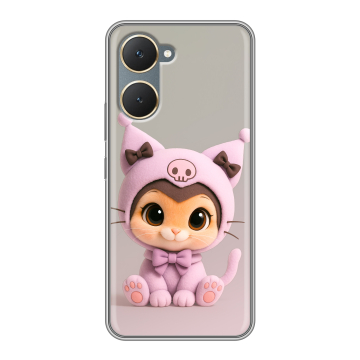 Силиконовый чехол на Vivo Y18 с принтом Куроми Kuromi 
