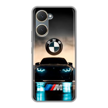 Силиконовый чехол на Vivo Y18 с принтом БМВ BMW Силиконовый чехол на Vivo Y18 с принтом БМВ BMW