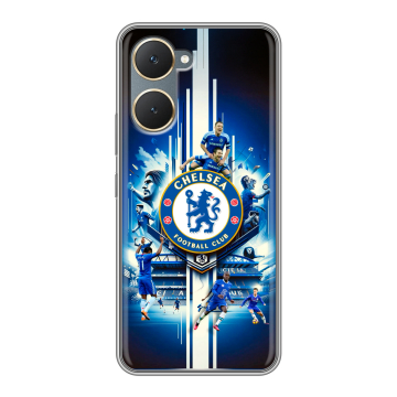 Силиконовый чехол на Vivo Y18 с принтом Chelsea Челси