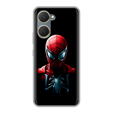 Силиконовый чехол на Vivo Y18 с принтом Spiderman Человек паук