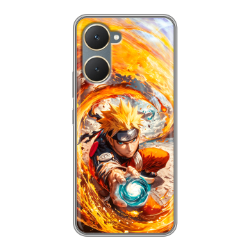 Силиконовый чехол на Vivo Y18 с принтом Аниме Наруто Naruto