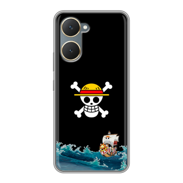 Силиконовый чехол на Vivo Y18 с принтом One Piece Ван Пис
