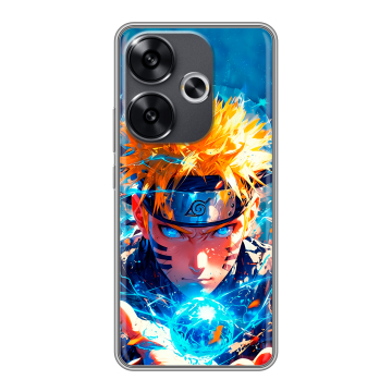 Силиконовый чехол на Xiaomi Poco F6 с принтом Аниме Наруто Naruto Силиконовый чехол на Xiaomi Poco F6 с принтом Аниме Наруто Naruto