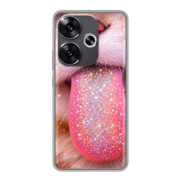Силиконовый чехол на Xiaomi Poco F6 с принтом для девочек Силиконовый чехол на Xiaomi Poco F6 с принтом для девочек