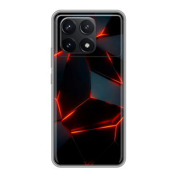 Силиконовый чехол на Xiaomi Poco F6 Pro с принтом Яркие абстракции Силиконовый чехол на Xiaomi Poco F6 Pro с принтом Яркие абстракции
