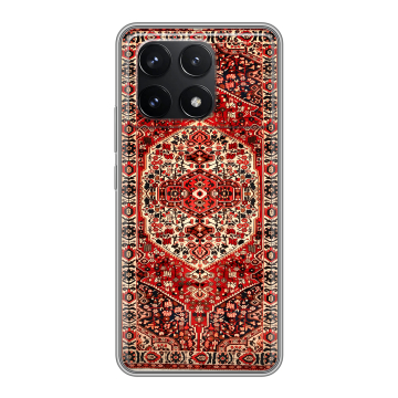 Силиконовый чехол на Xiaomi Poco F6 Pro с принтом Ковер