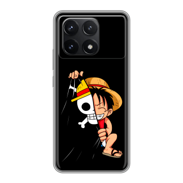 Силиконовый чехол на Xiaomi Poco F6 Pro с принтом One Piece Ван Пис Силиконовый чехол на Xiaomi Poco F6 Pro с принтом One Piece Ван Пис