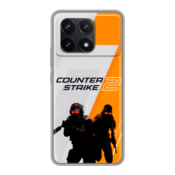 Силиконовый чехол на Xiaomi Poco F6 Pro с принтом Counter Strike Силиконовый чехол на Xiaomi Poco F6 Pro с принтом Counter Strike