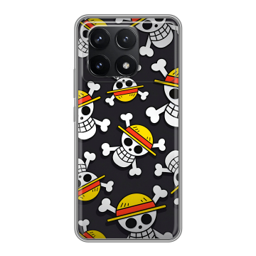 Силиконовый чехол на Xiaomi Poco F6 Pro с принтом One Piece Ван Пис Силиконовый чехол на Xiaomi Poco F6 Pro с принтом One Piece Ван Пис