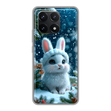 Силиконовый чехол на Xiaomi Poco F6 Pro с принтом Новый год Силиконовый чехол на Xiaomi Poco F6 Pro с принтом Новый год