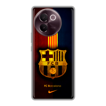 Силиконовый чехол на Vivo V30e с принтом Барселона Barcelona Силиконовый чехол на Vivo V30e с принтом Барселона Barcelona
