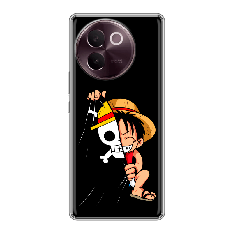 Силиконовый чехол на Vivo V30e с принтом One Piece Ван Пис Силиконовый чехол на Vivo V30e с принтом One Piece Ван Пис