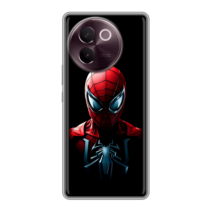 Силиконовый чехол на Vivo V30e с принтом Spiderman Человек паук Силиконовый чехол на Vivo V30e с принтом Spiderman Человек паук
